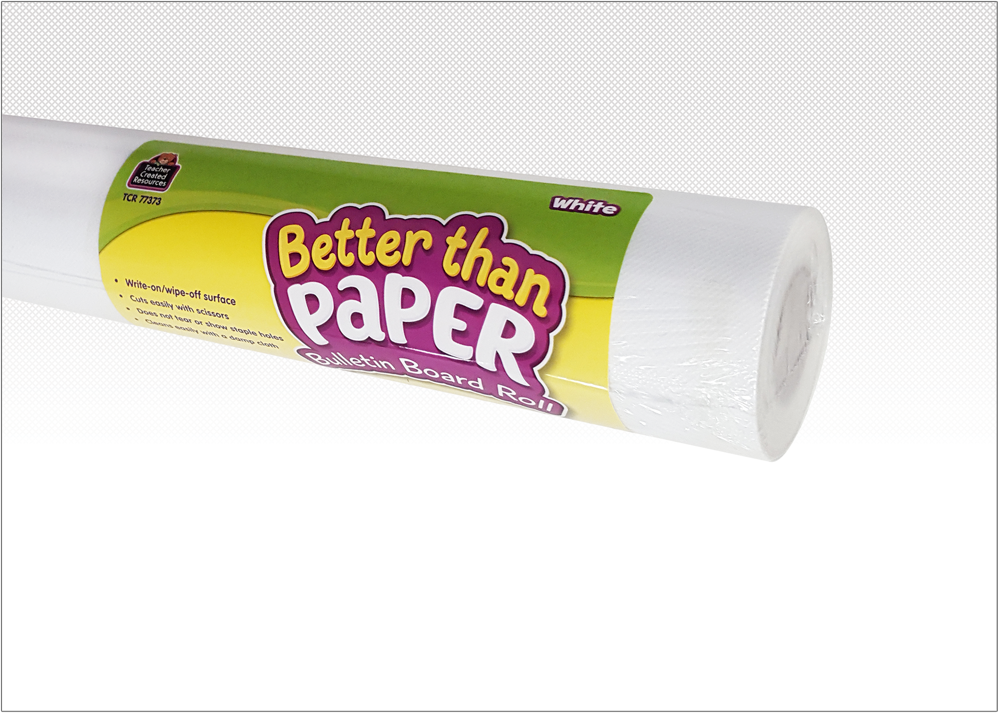 White Better Than Paper® Bulletin Board Roll – Trendy Teachers, LLC